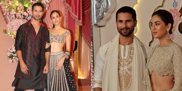 Anant-Radhika की शादी में Shahid kapoor के साथ Mira