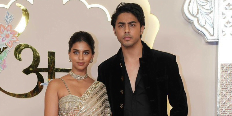 Anant-Radhika की शादी में Suhana khan Aryan khan