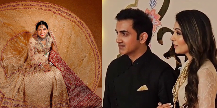 Anant-Radhika की शादी में गौतम गंभीर पत्नी नताशा जैन