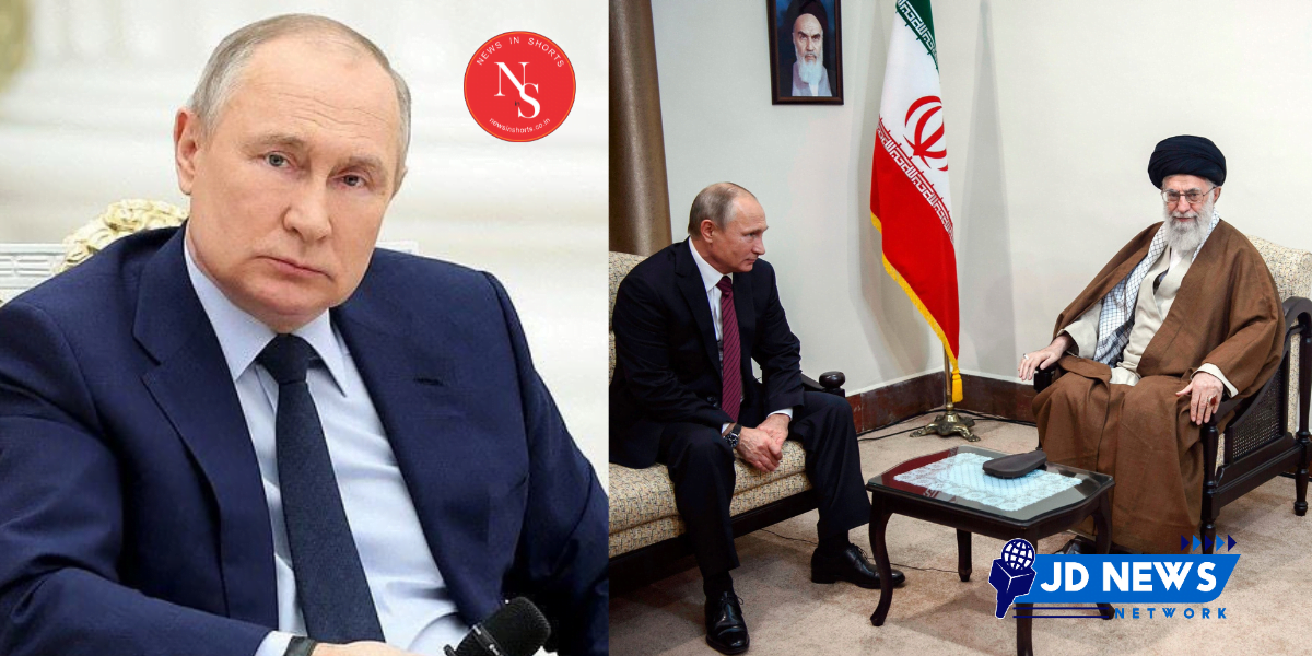 Russian Iran : Putin इजरायली नागरिकों पर हमलों के खिलाफ