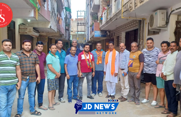 Sarfabad : Aryanagar में BJP सदस्यता अभियान